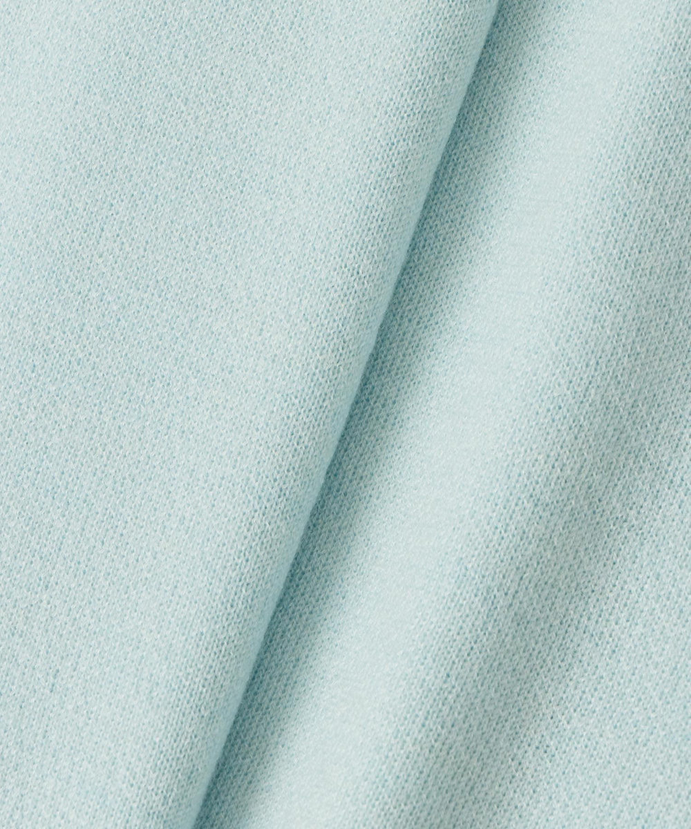 allureville ウールスムース2WAYネックプルオーバー ミントグリーン (73)