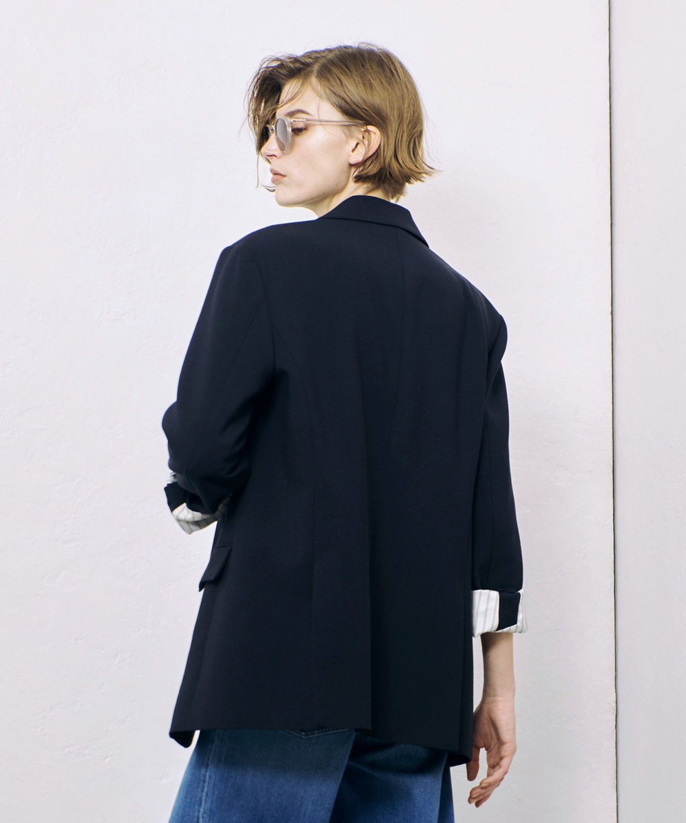 allureville T/Wヒラニジュウオリテーラー2Bジャケット ネイビー (65)
