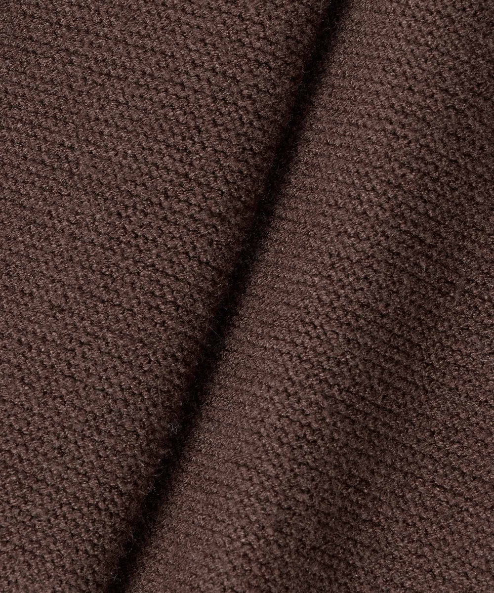 allureville ラビットカフクレイジー釦2WAYプルオーバー ブラウン (81)