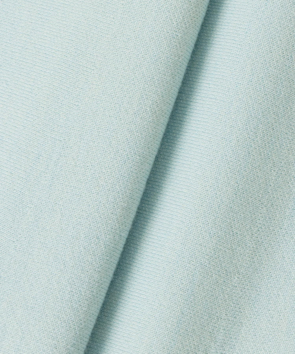 allureville ウール混Ｗフェイスナローマーメイドスカート ミントグリーン (73)