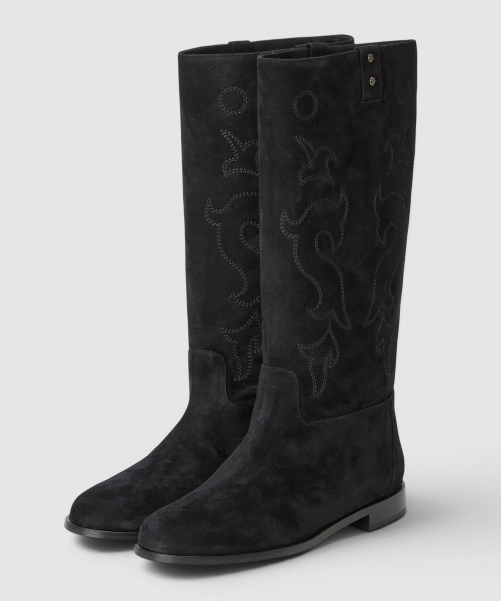 buying 【NEBULONI E.（ネブローニ）】WESTERN BOOTS ブラック (95)