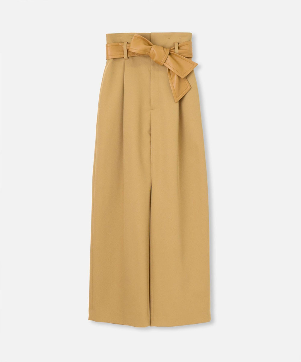 LOULOU WILLOUGHBY 【LOULOU WILLOUGHBY】ジャンパーワイドパンツ キャメル (84)