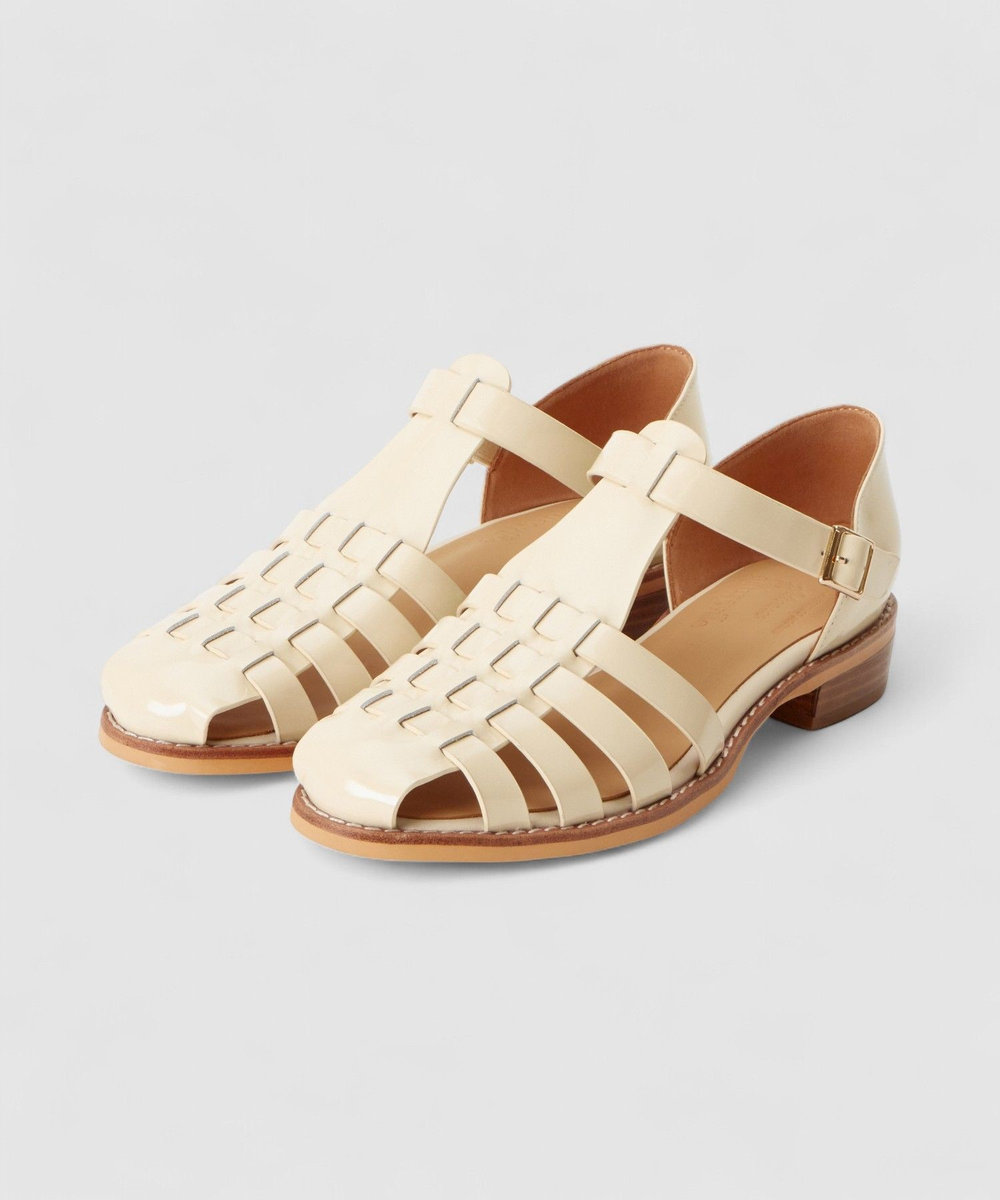 allureville グルカサンダル アイボリー (04)