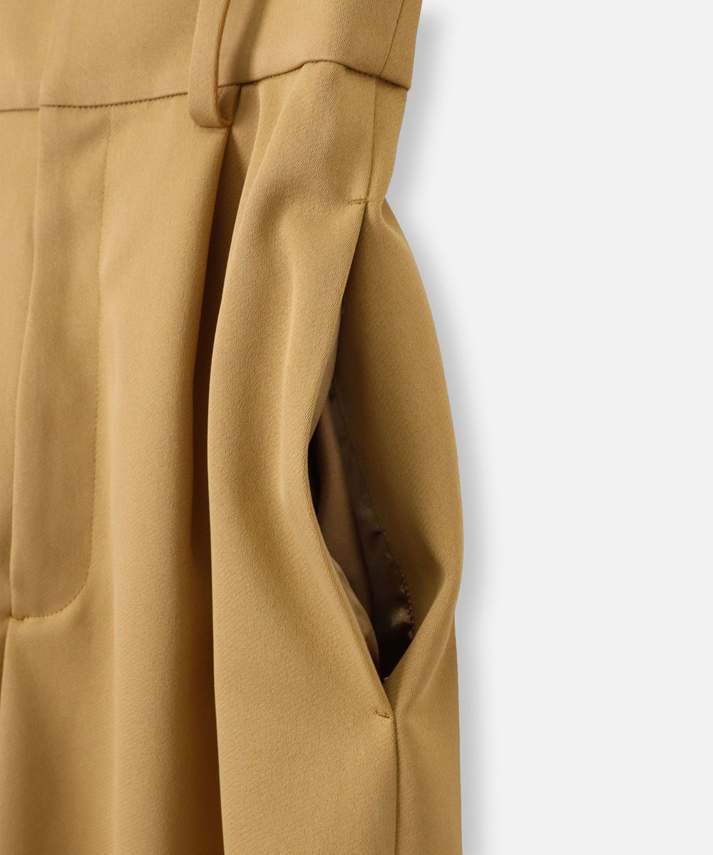 LOULOU WILLOUGHBY 【LOULOU WILLOUGHBY】ジャンパーワイドパンツ キャメル (84)