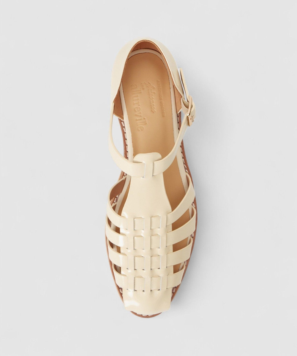 allureville グルカサンダル アイボリー (04)