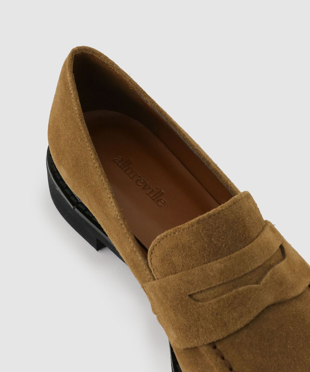 allureville コインローファー ブラウン (81)