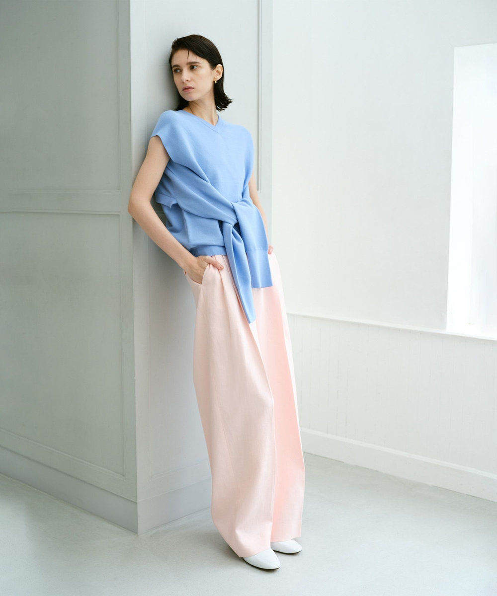 allureville SLIPPER FLAT ホワイト (01)