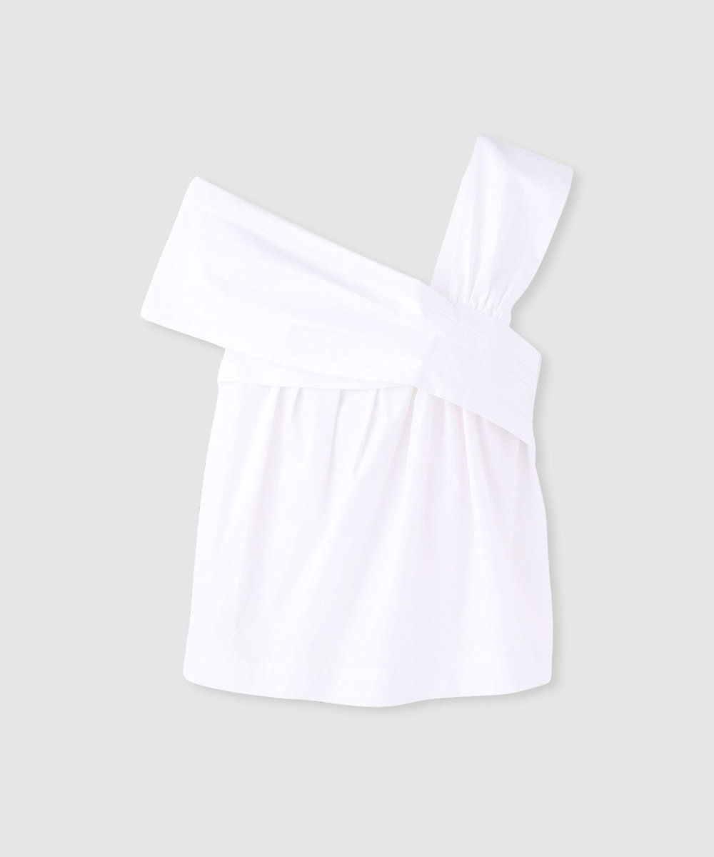buying 【TELA(テラ)】ASYMMETRY BLOUSE ホワイト (01)