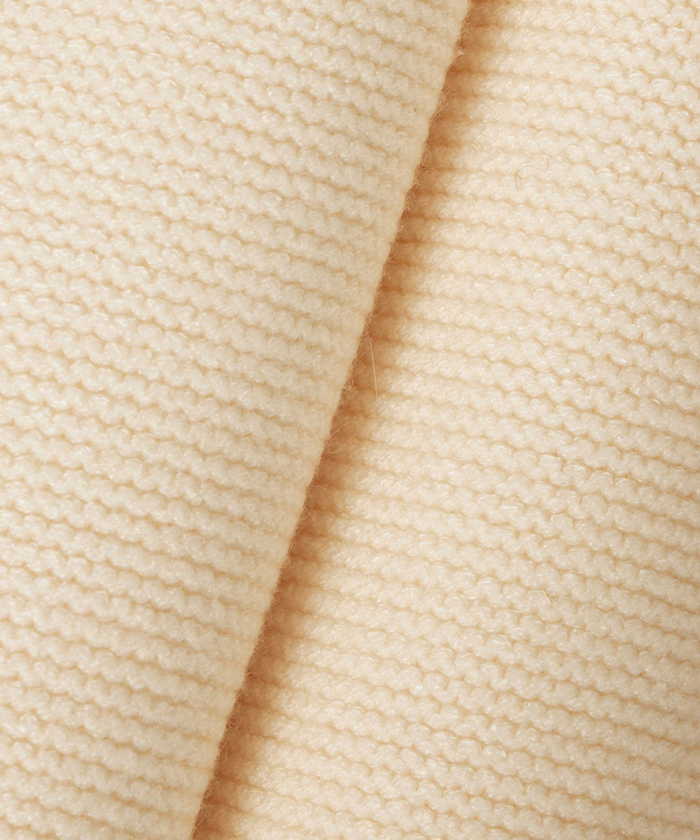 allureville ラビットカフクレイジー釦2WAYプルオーバー アイボリー (04)