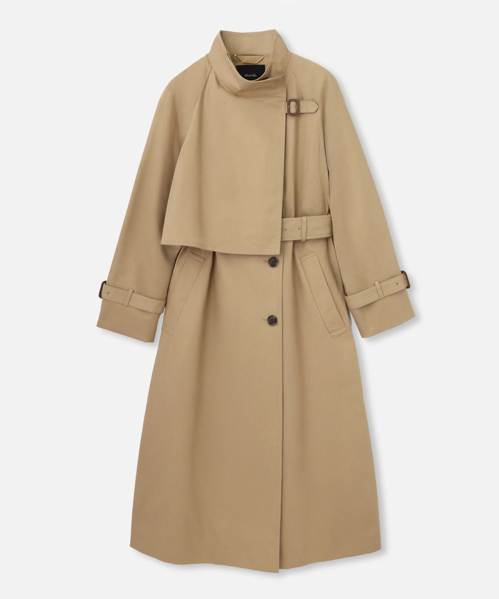 ◇オーバーラップスタンドコート|allureville OFFICIAL SITE / ONLINE