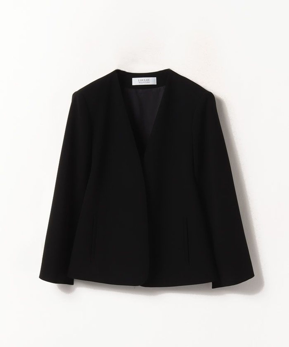 LOULOU WILLOUGHBY】リトルブラックケープジャケット|allureville