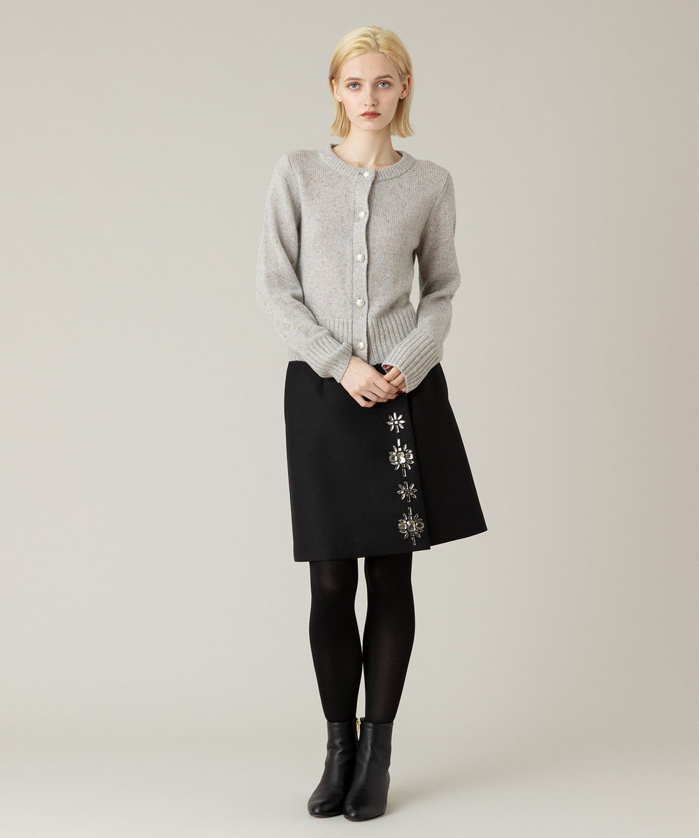 LOULOU WILLOUGHBY 【LOULOU WILLOUGHBY】LINSIEME カーディガン グレー (92)