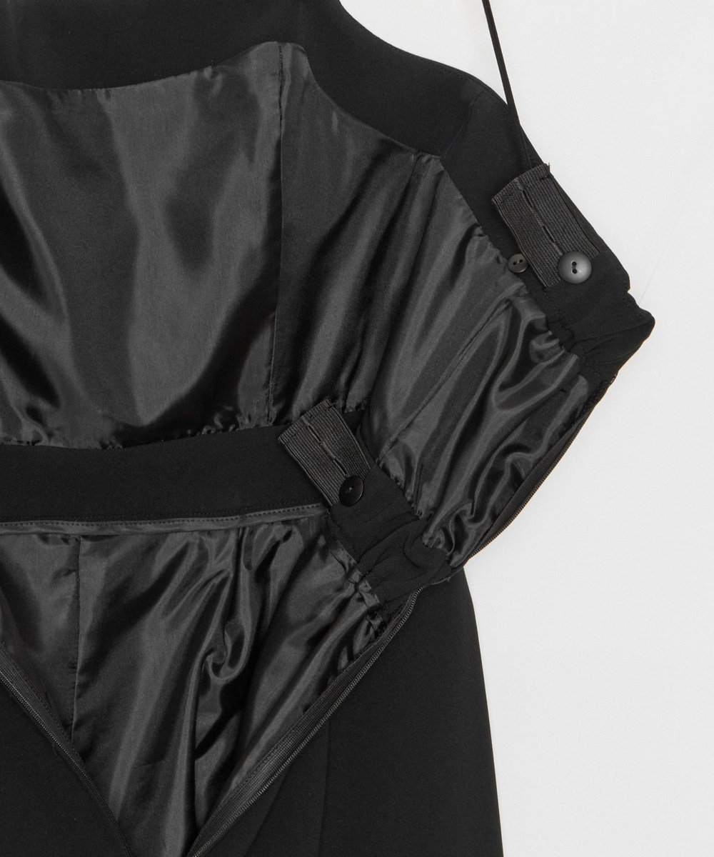 LOULOU WILLOUGHBY 【LOULOU WILLOUGHBY】ビスチェオールインワン ブラック (95)