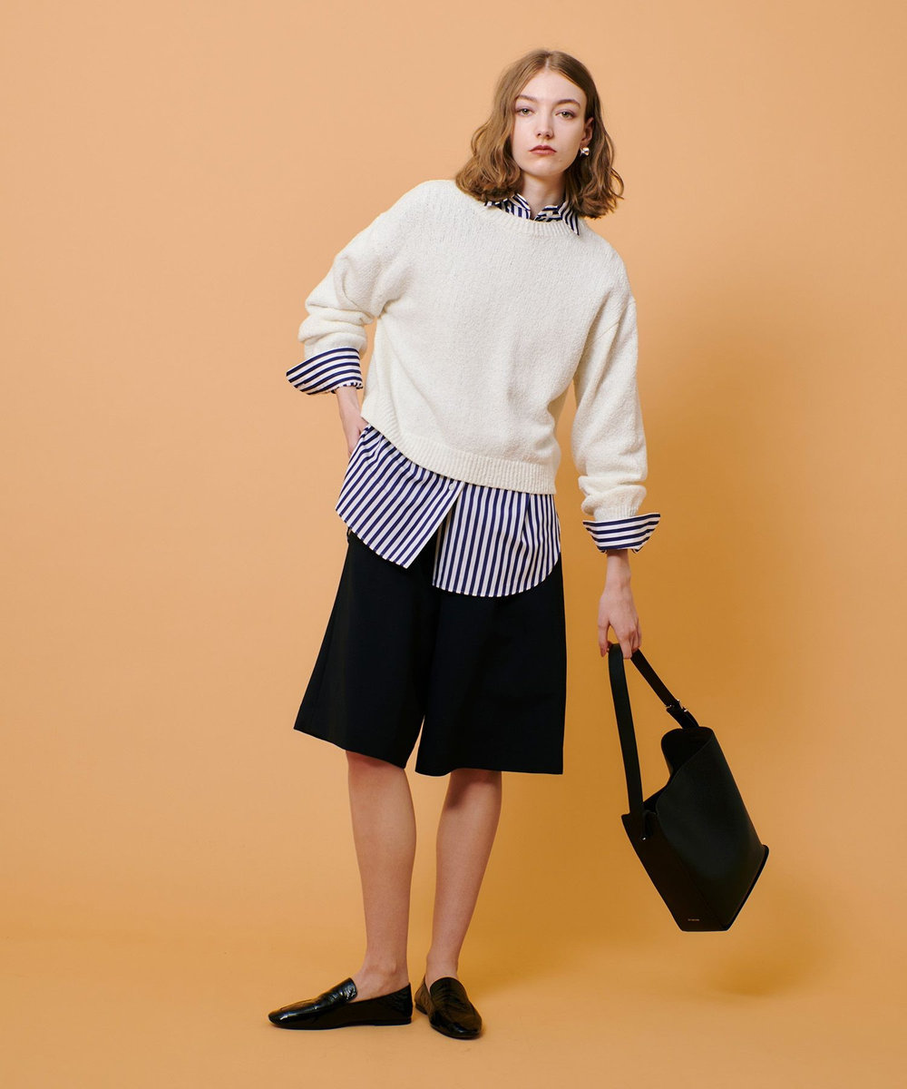 buying 【JOY GRYSON(ジョイ グライソン) 】 CRESCENT BUCKET トートバッグ ブラック (95)