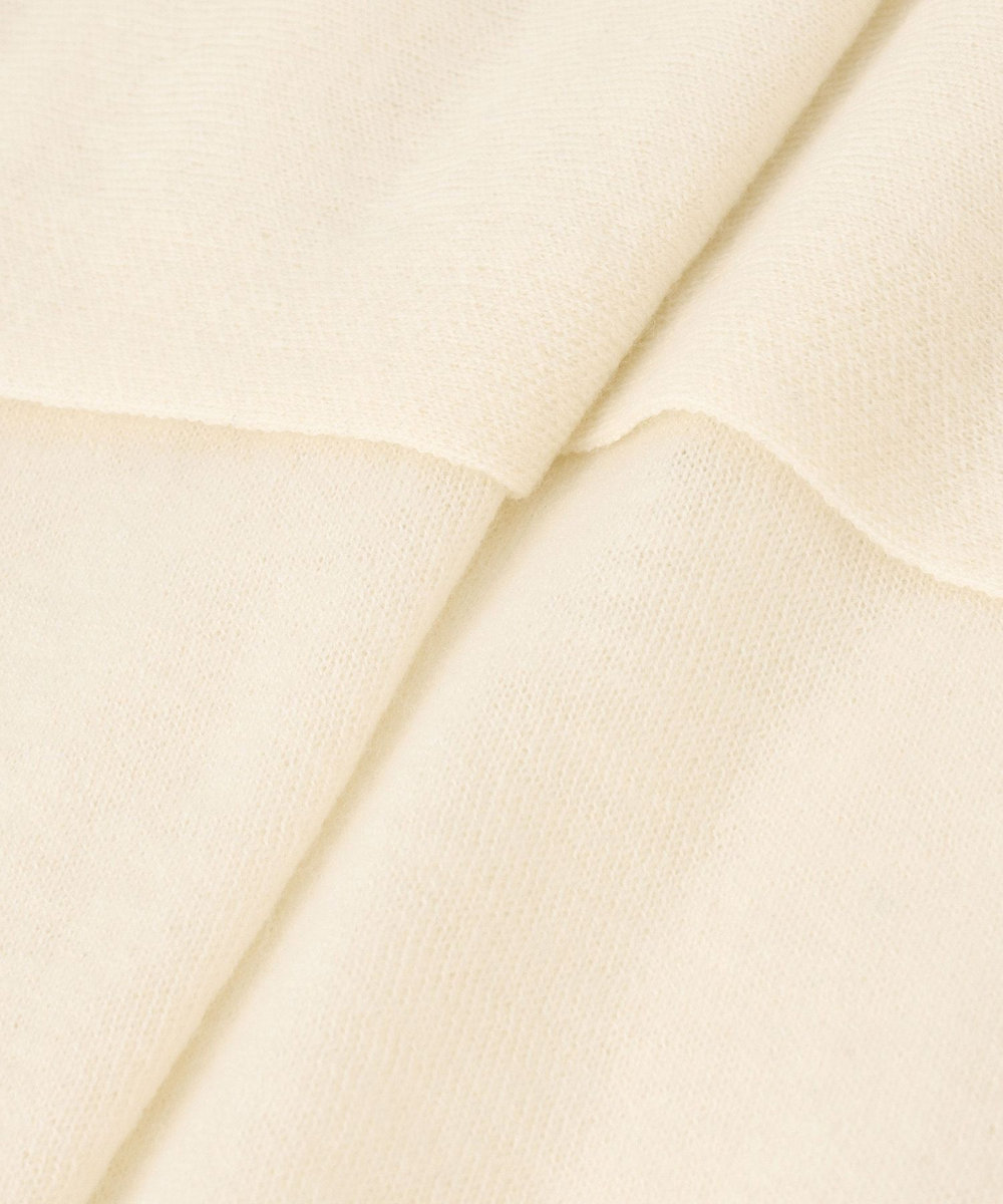 allureville メリノウールレイヤードプルオーバー オフホワイト (02)