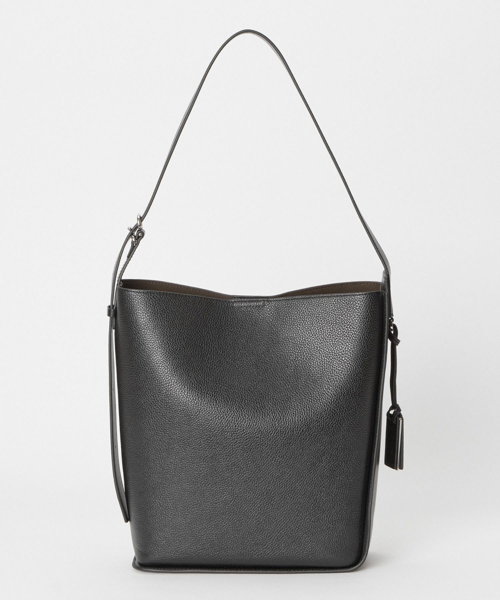buying 【JOY GRYSON(ジョイ グライソン) 】 CRESCENT BUCKET トートバッグ ブラック (95)
