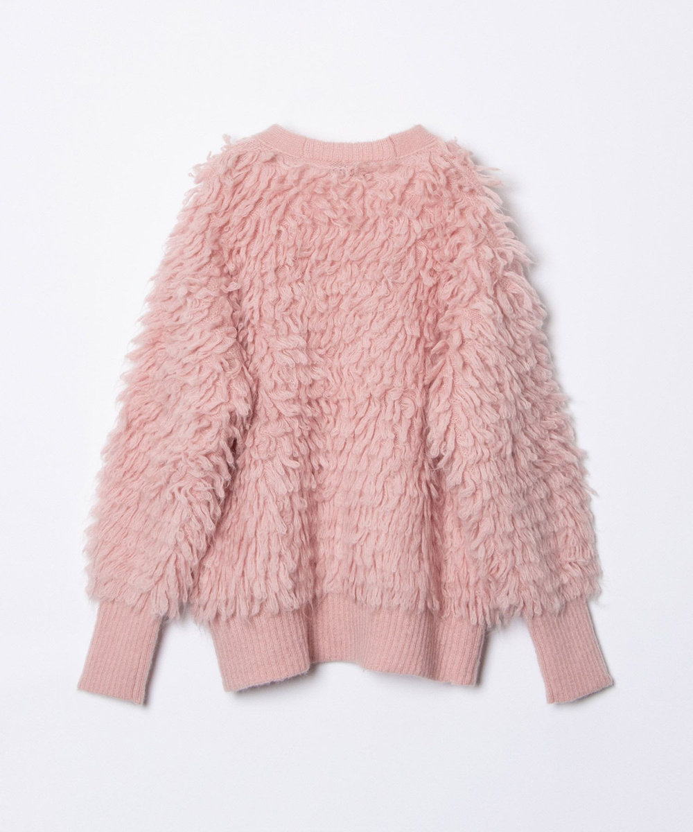 LOULOU WILLOUGHBY 【LOULOU WILLOUGHBY】トイプードルカーディガン ピンク (41)