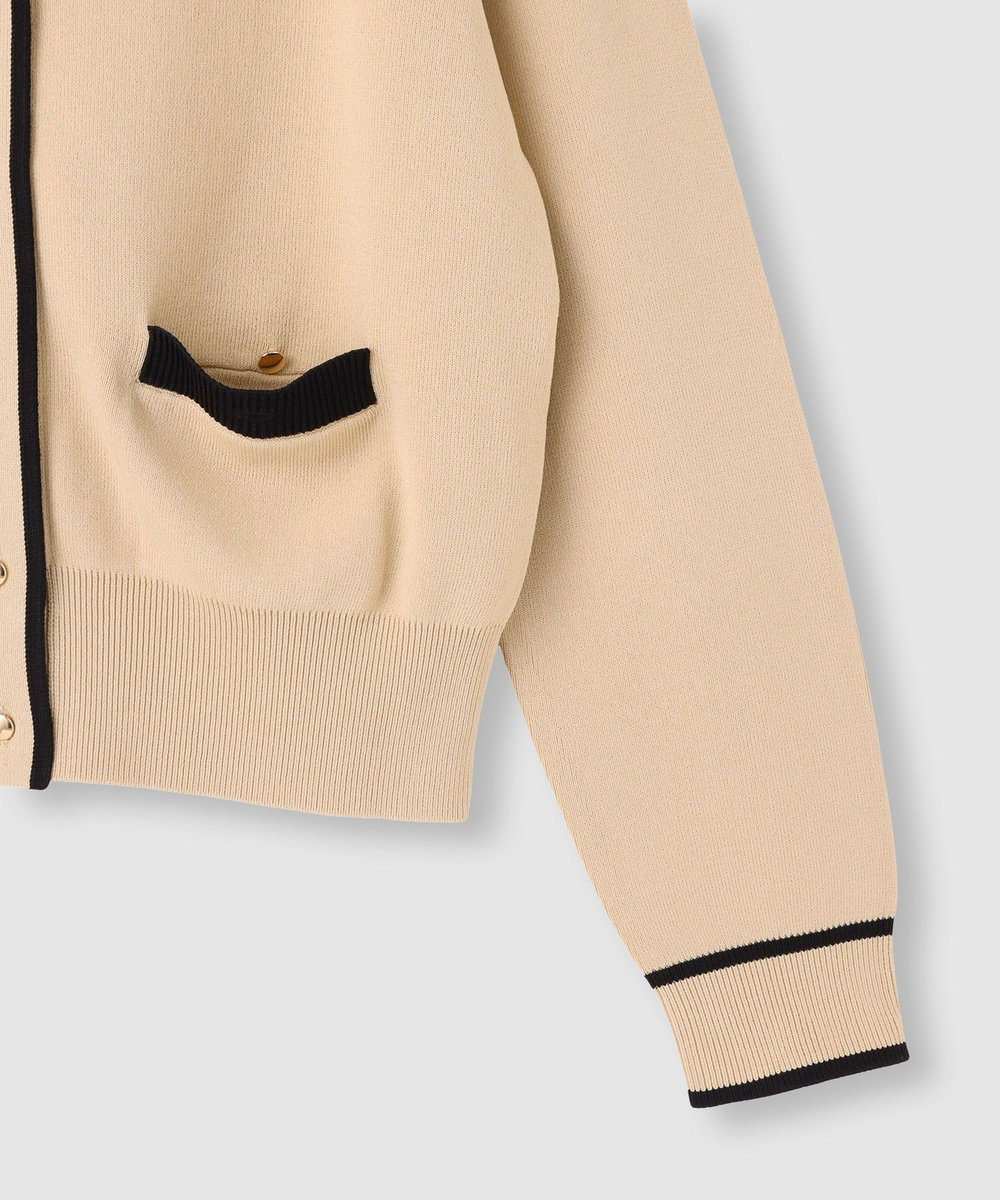 allureville ◇ハイショクポケットクルーカーディガン ベージュ系 (19)