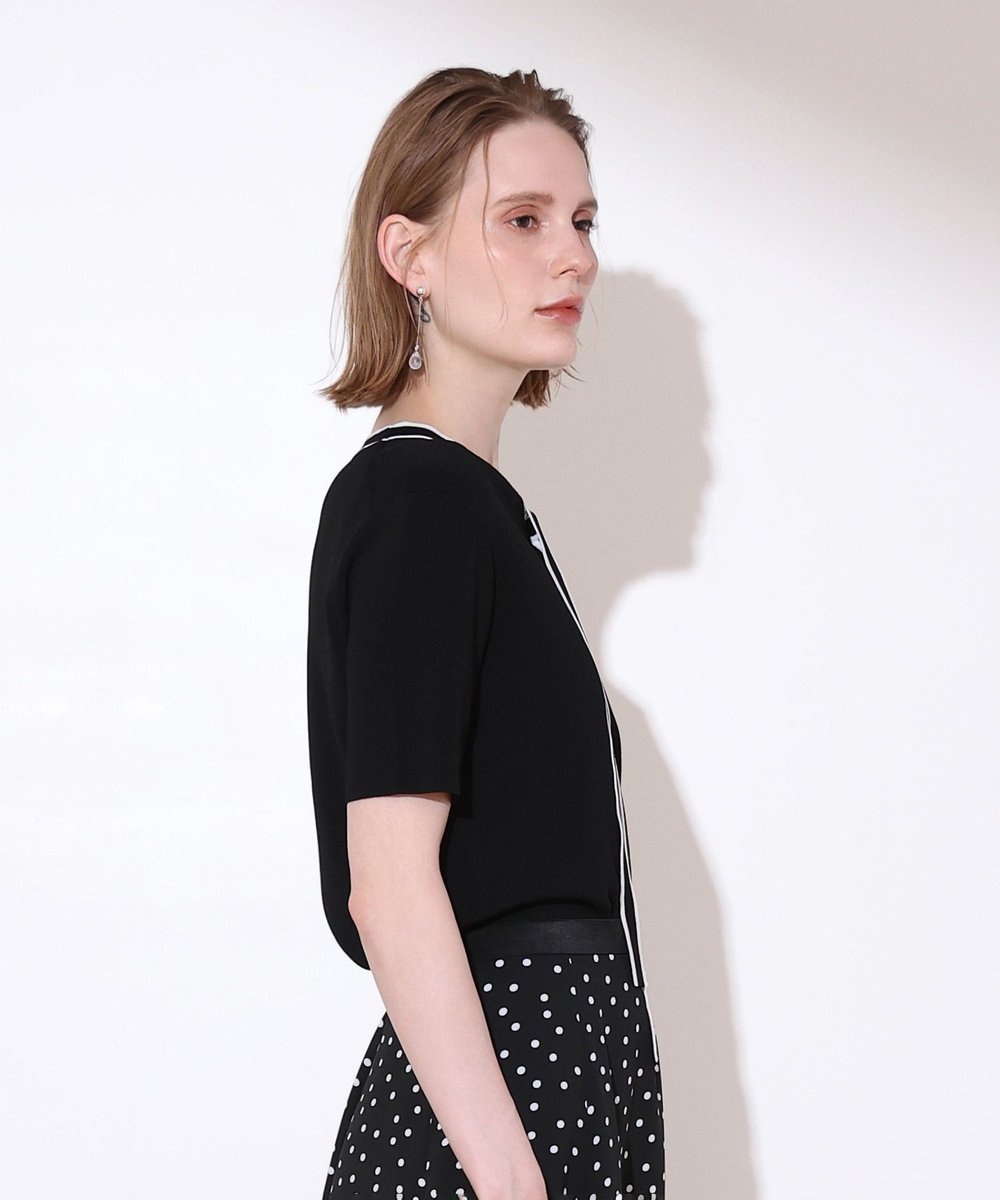 allureville ラインボウタイプルオーバー ブラック (95)