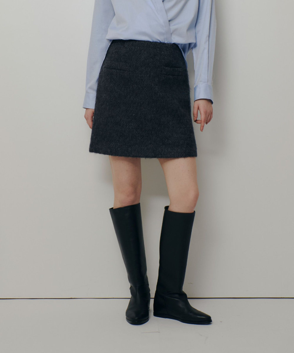 ◇モヘヤシャギーミニスカート|allureville OFFICIAL SITE / ONLINE