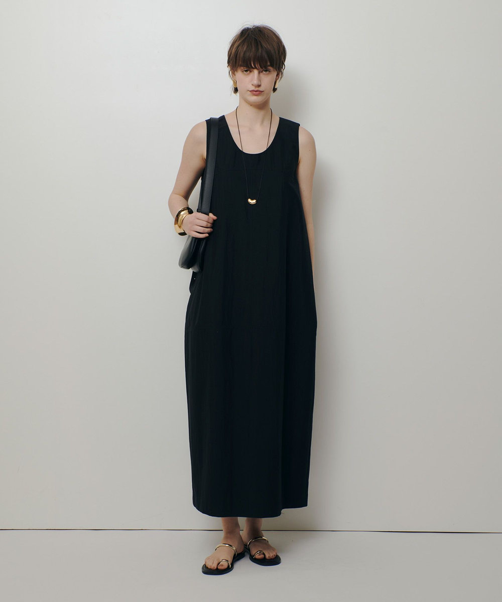 ATELIER Line】ノースリーブコクーンワンピース|allureville OFFICIAL ATELIER Line】ノースリーブコクーンワンピース|allureville OFFICIAL