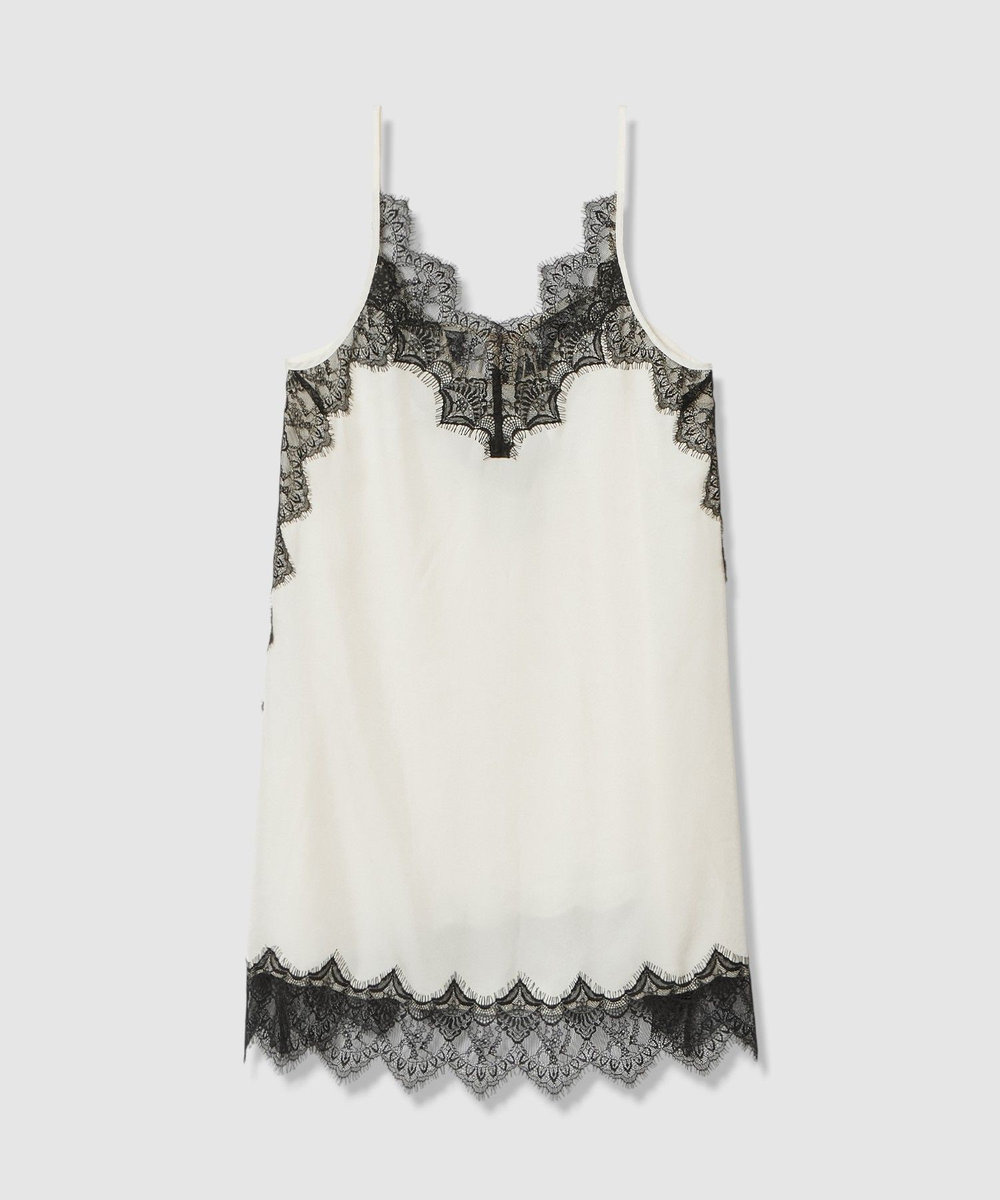 allureville レースキャミ オフホワイト (02)