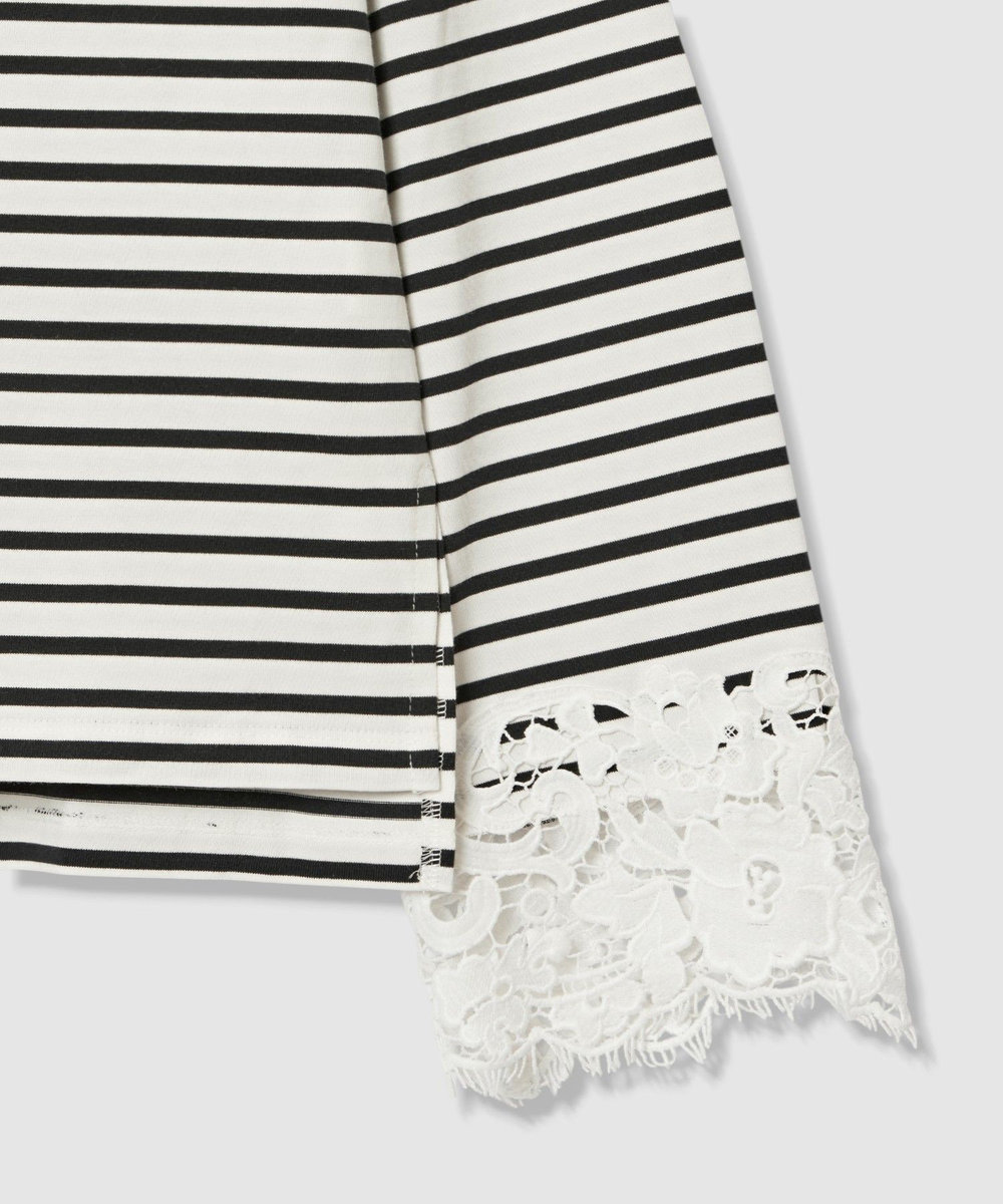 allureville レースカフバスクプルオーバー ホワイト系 (08)