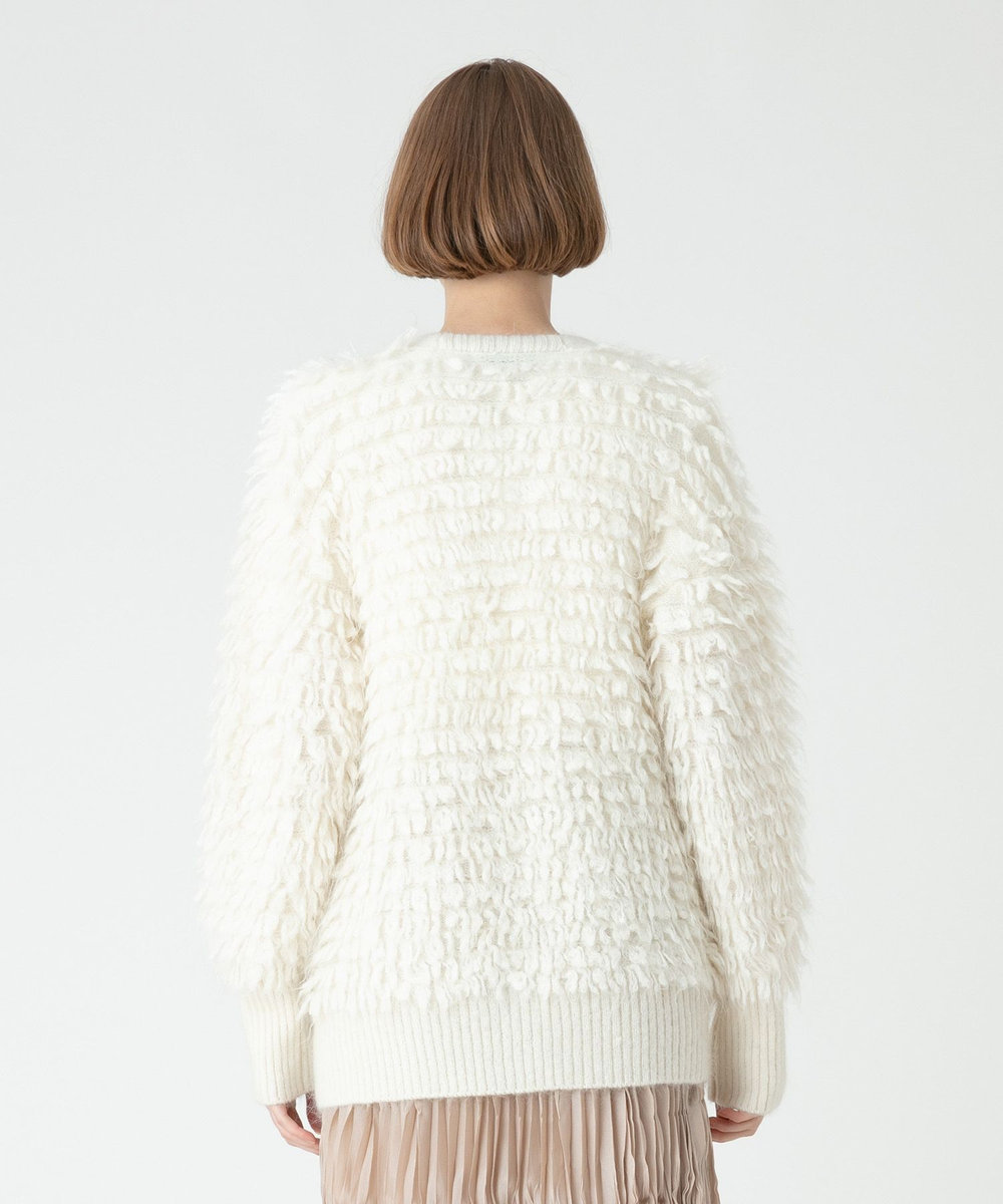 LOULOU WILLOUGHBY 【LOULOU WILLOUGHBY】トイプードルカーディガン オフホワイト (02)