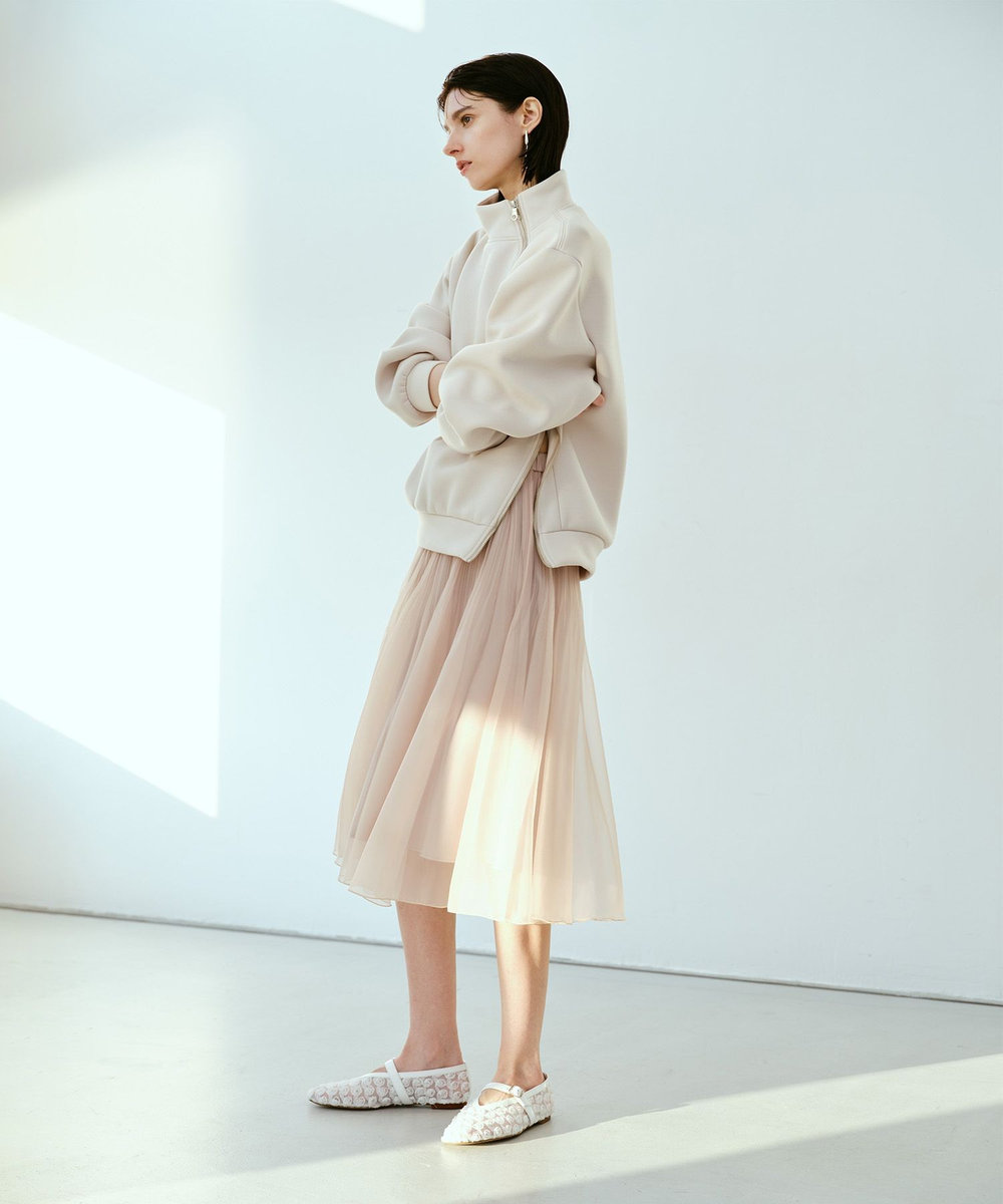 シアーランダムプリーツスカート|allureville OFFICIAL SITE / ONLINE