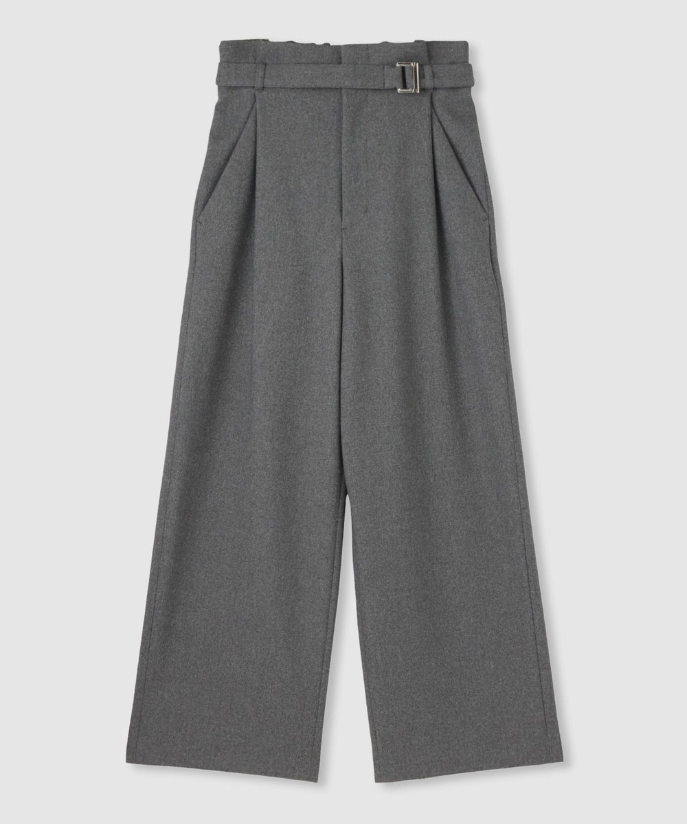 ウールライクフランネルヨークレスパンツ|allureville OFFICIAL SITE