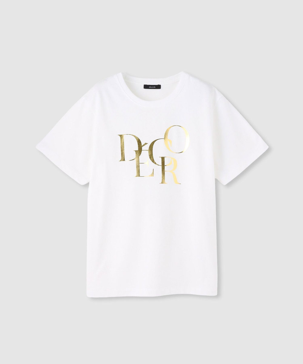 allureville ◇DECOR 箔ロゴT ゴールド (30)