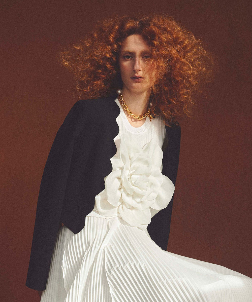 LOULOU WILLOUGHBY】ダブルクロススカラップジャケット|allureville