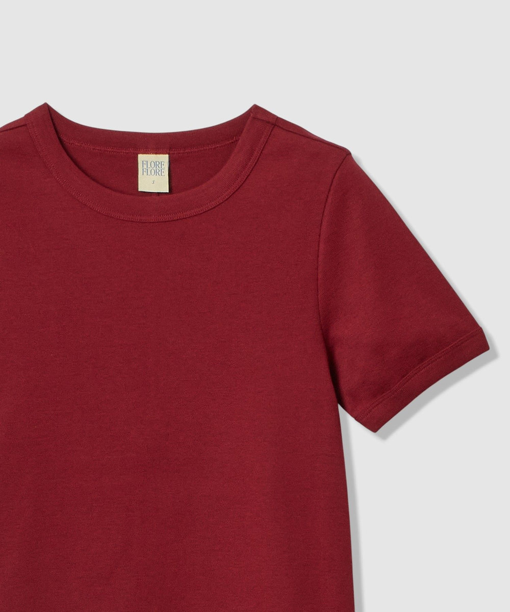 buying 【FLORE FLORE(フローレフローレ)】CAR Tシャツ レッド系 (46)