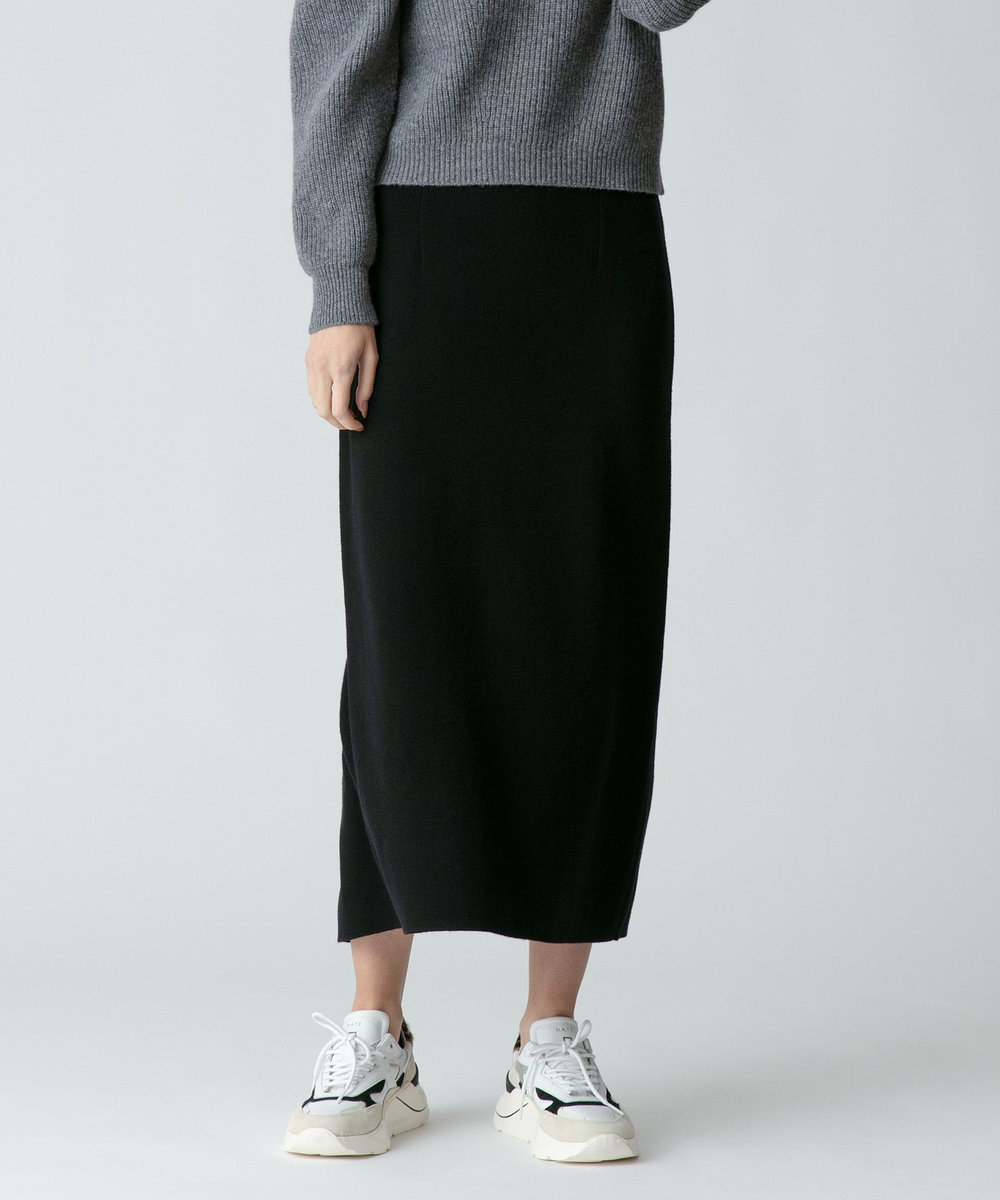 HAYAVEL studio黒 フリンジ タイトスカート 36 HAYAVEL studio黒