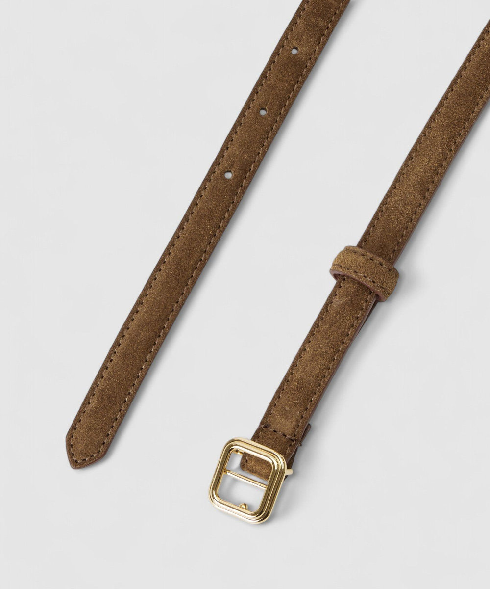 buying 【LIE STUDIO (リエスタジオ)】GEORGIA SLIM BELT ブラウン (81)