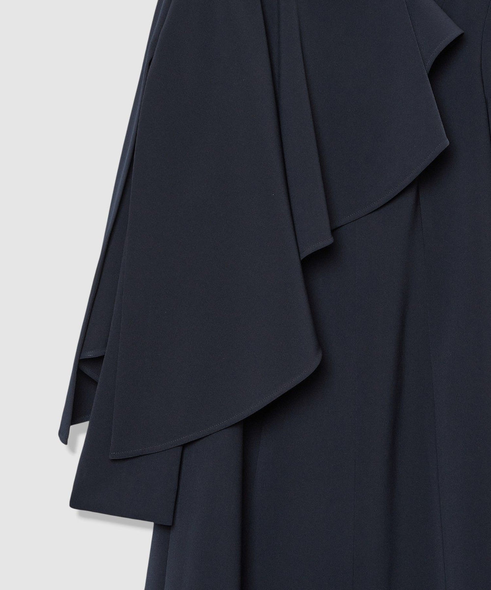 LOULOU WILLOUGHBY 【LOULOU WILLOUGHBY】2WAYケープワンピース ネイビー (65)