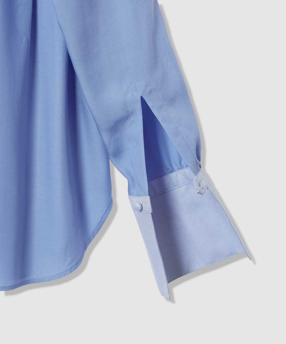 allureville ボイルブザムシャツ サックス (63)