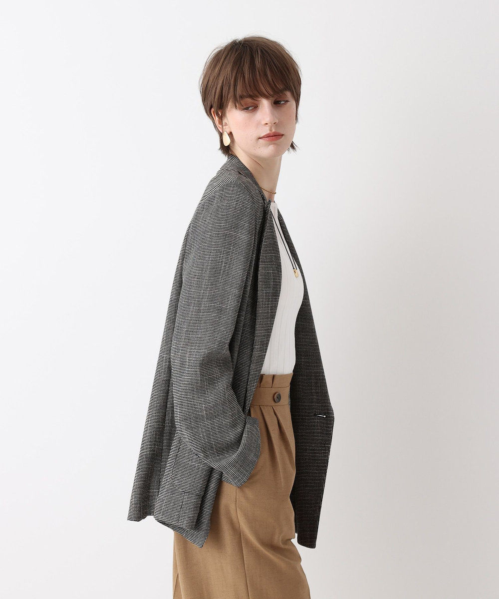 allureville トリッカーカラミダブルジャケット ブラック (95)