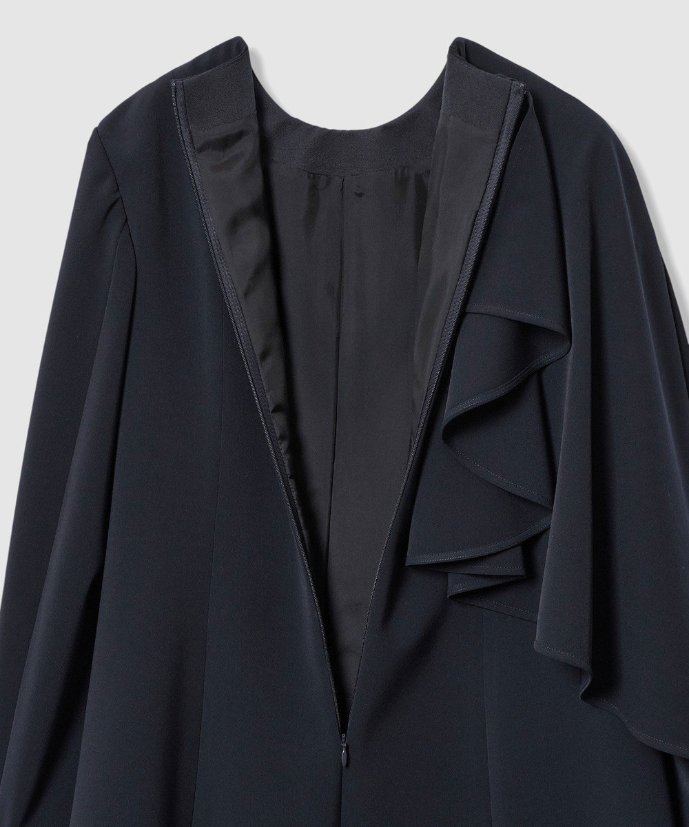 LOULOU WILLOUGHBY 【LOULOU WILLOUGHBY】2WAYケープワンピース ネイビー (65)