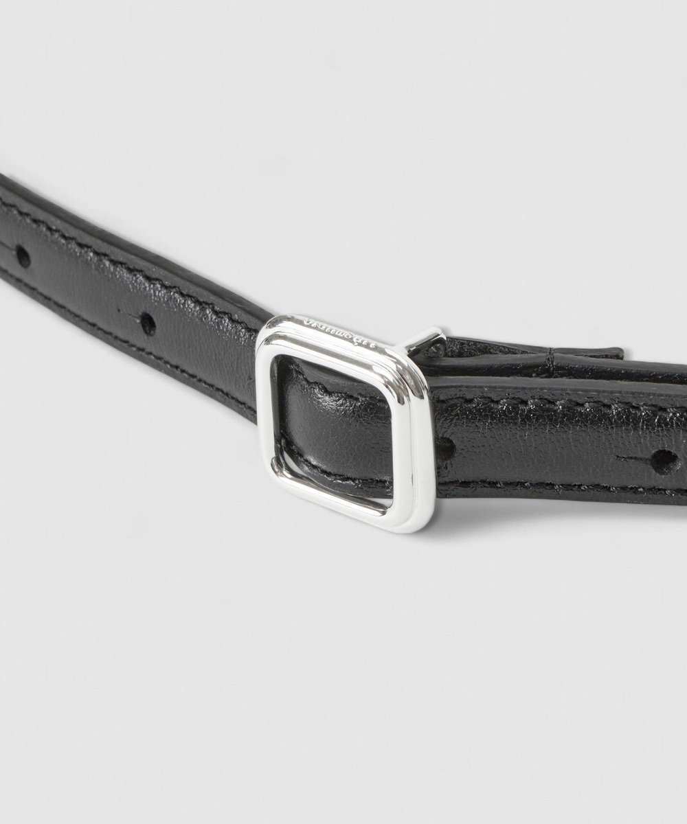 buying 【LIE STUDIO (リエスタジオ)】GEORGIA SLIM BELT ブラック (95)