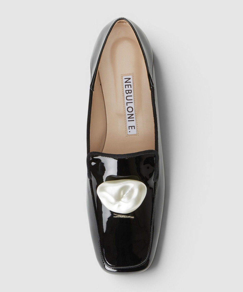 buying 【NEBULONI E.(ネブローニ)】PEARL FLAT ブラック (95)