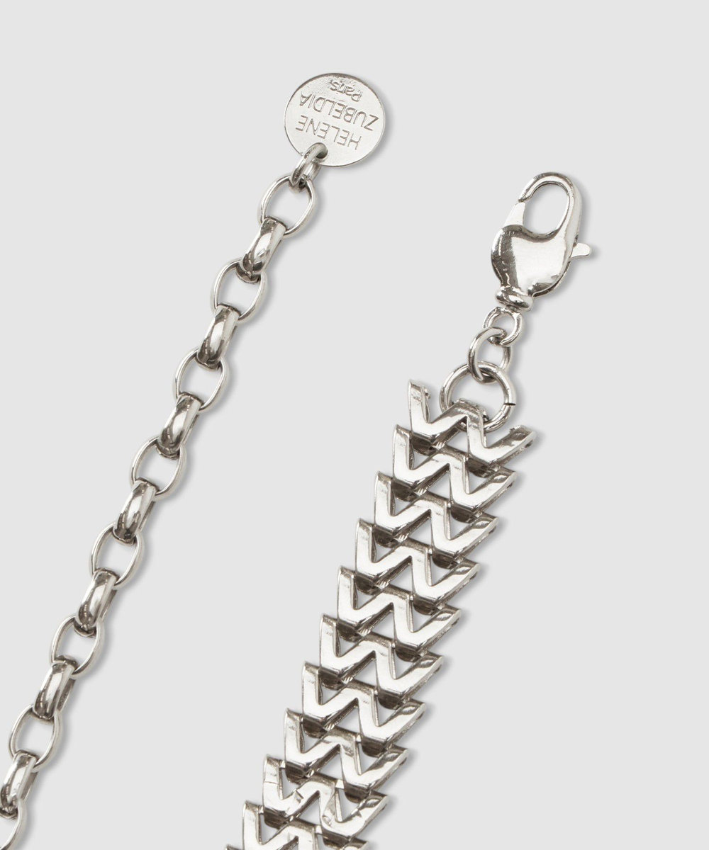 buying 【ZUBELDIA Paris( ズベルディア パリス)】 W CHAIN PEARL シルバー系 (89)