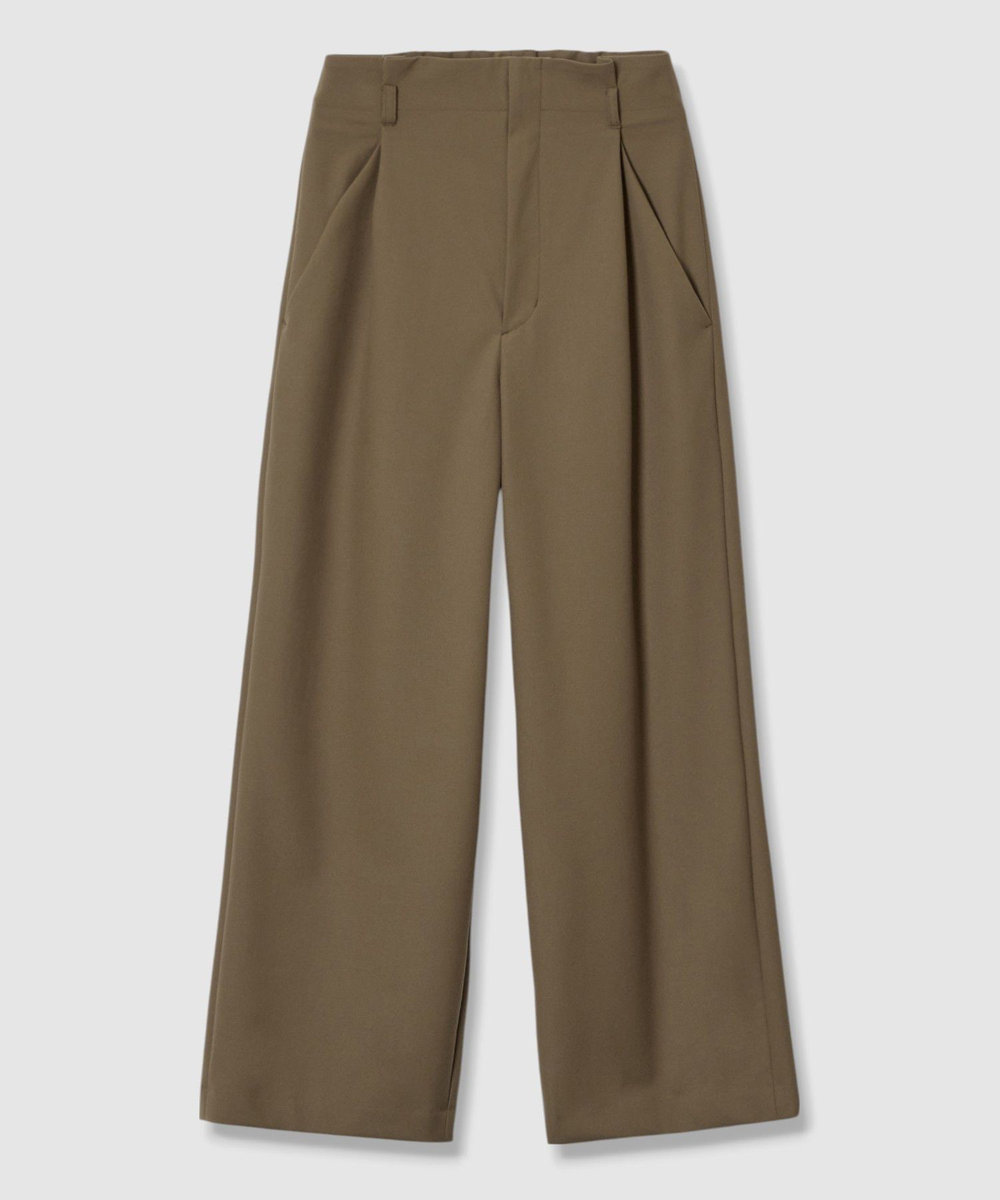 allureville TRストレッチヨークレスパンツ モカ (85)