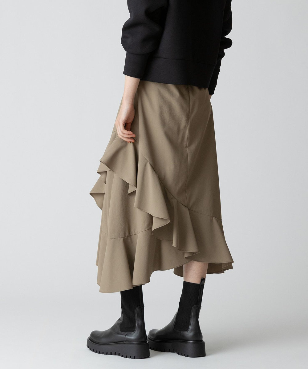 allureville ラッフルズマーメイドスカート カーキ (76)