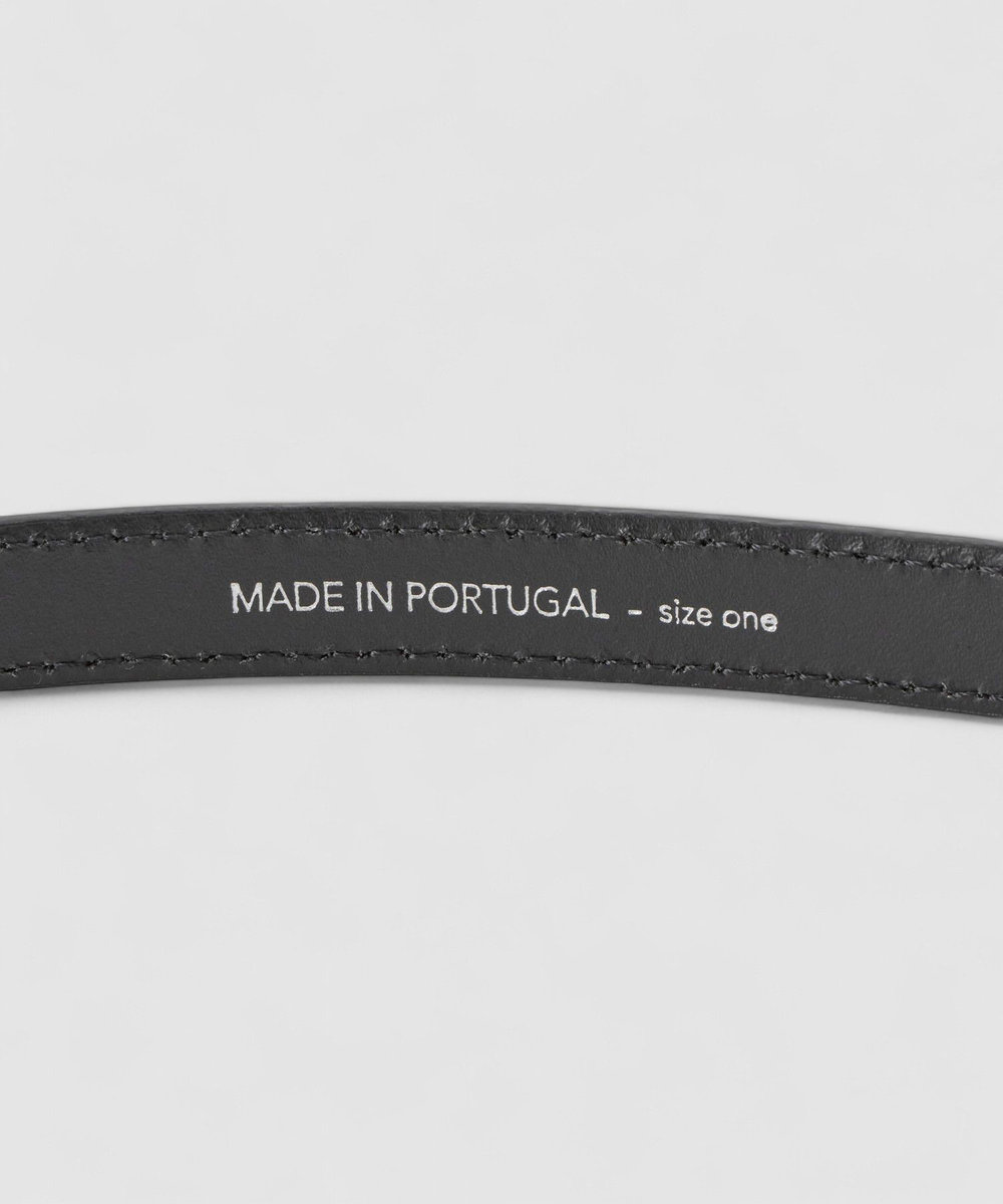 buying 【LIE STUDIO (リエスタジオ)】GEORGIA SLIM BELT ブラック (95)
