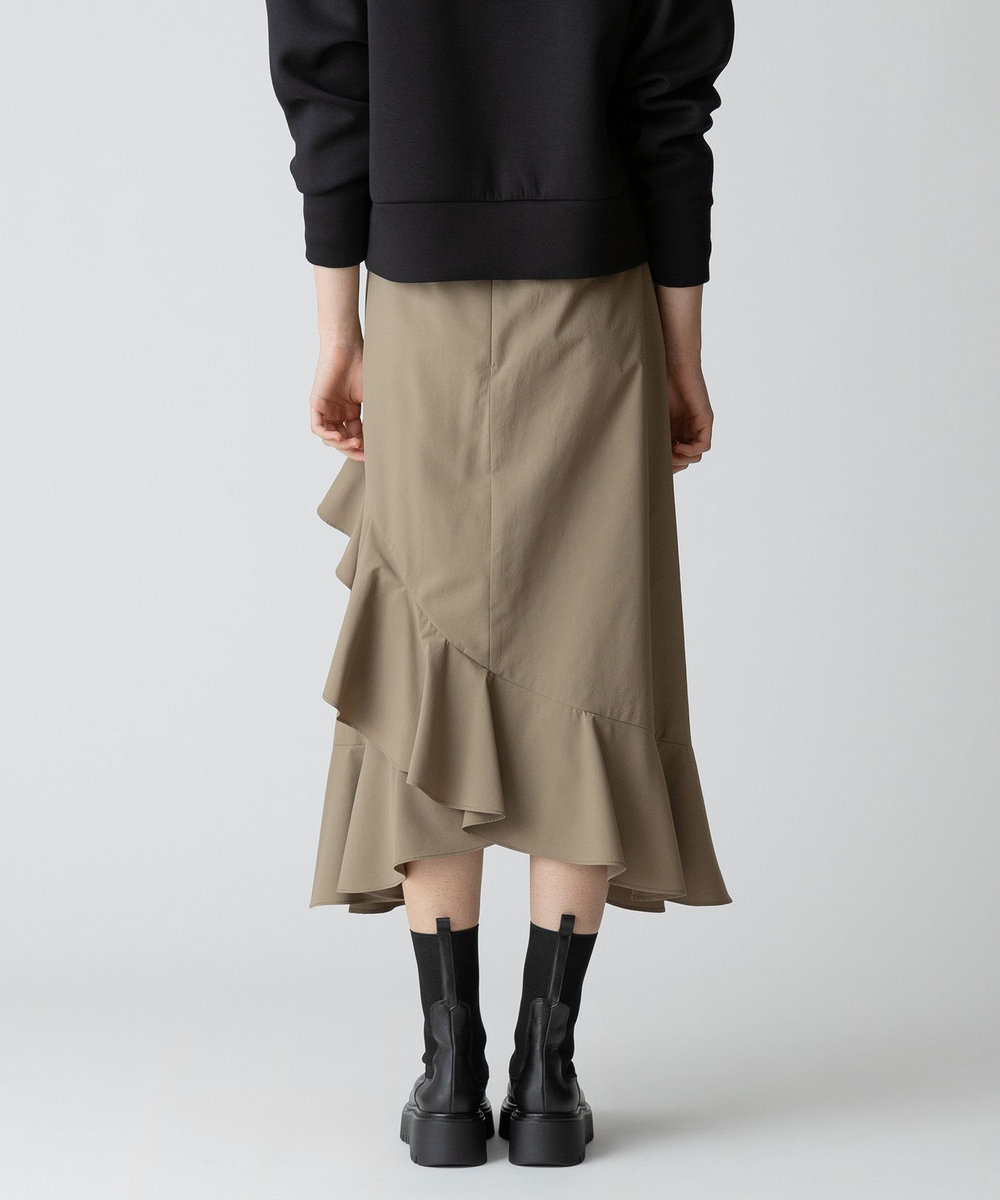 allureville ラッフルズマーメイドスカート カーキ (76)