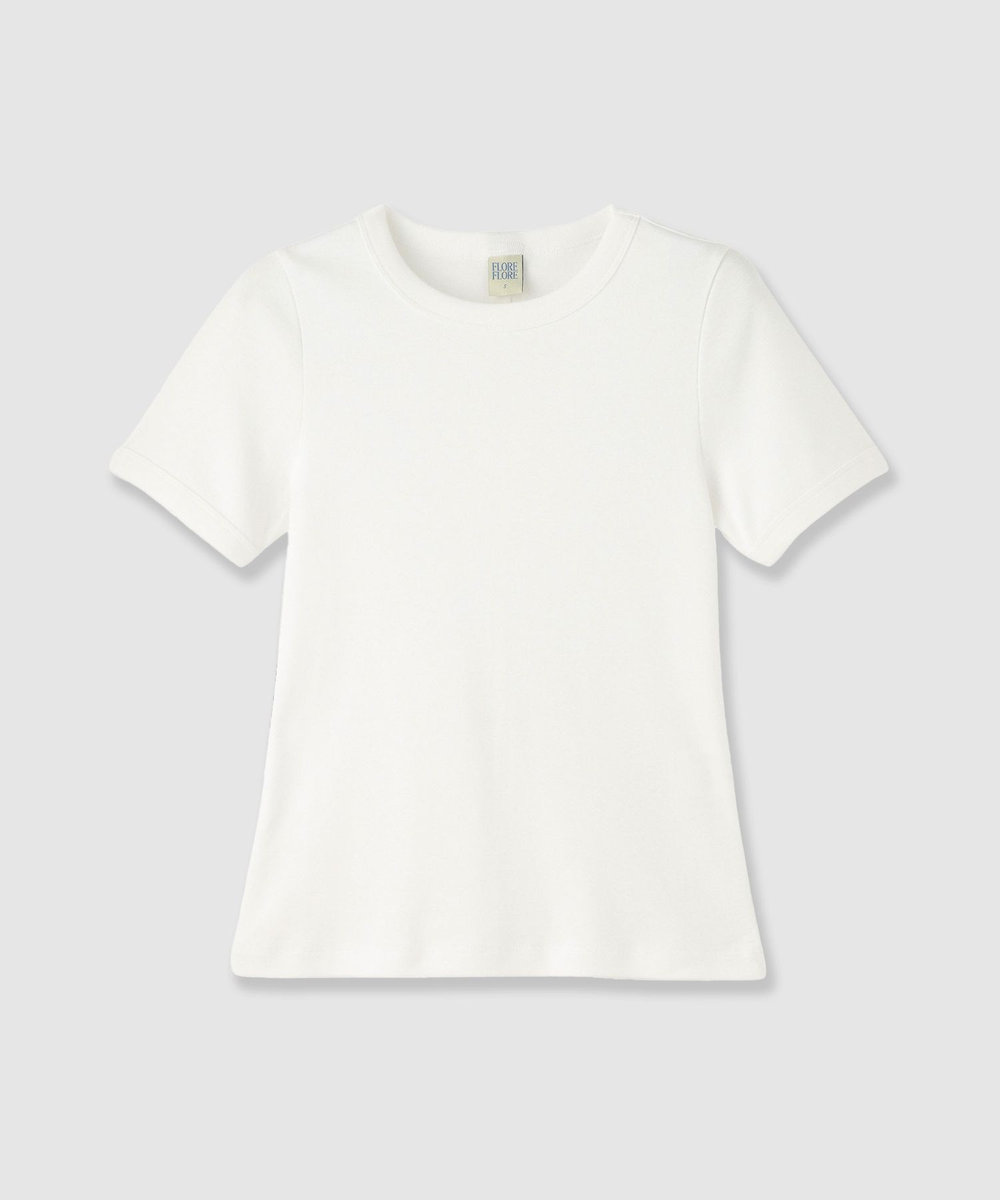 buying 【FLORE FLORE(フローレフローレ)】CAR Tシャツ ホワイト (01)