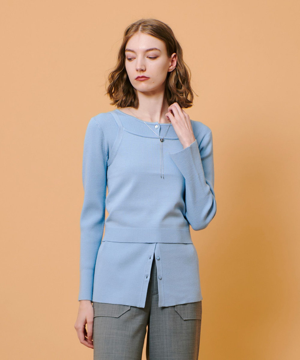 allureville マルチレイヤードセット ライトブルー (62)