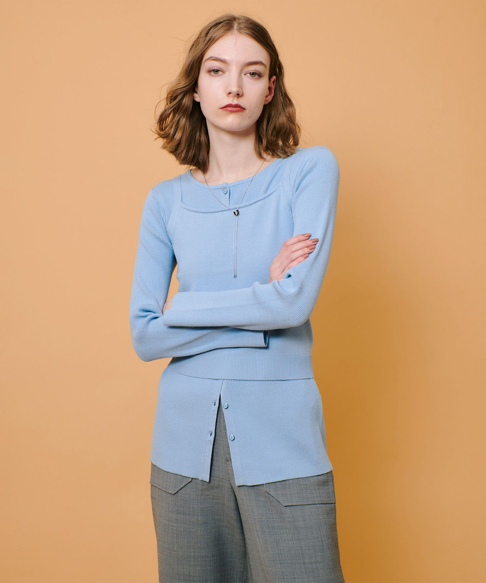 allureville マルチレイヤードセット ライトブルー (62)