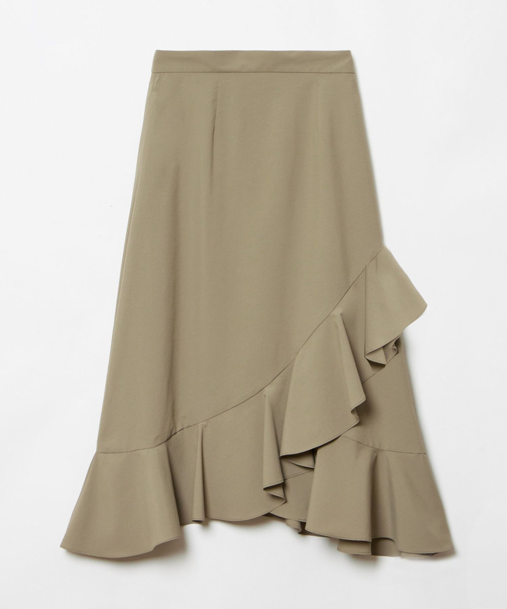 allureville ラッフルズマーメイドスカート カーキ (76)